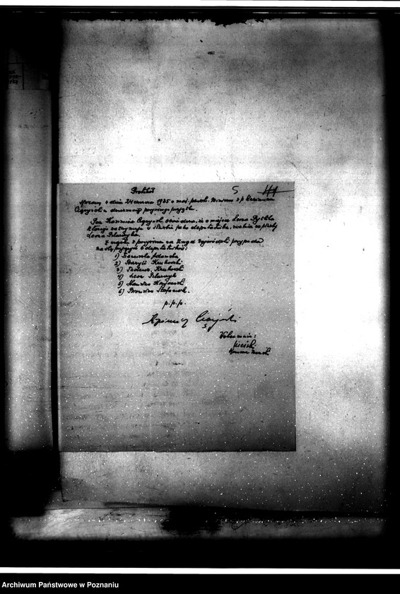 Obraz 8 z jednostki "Parcelacja majątku Miniszew"