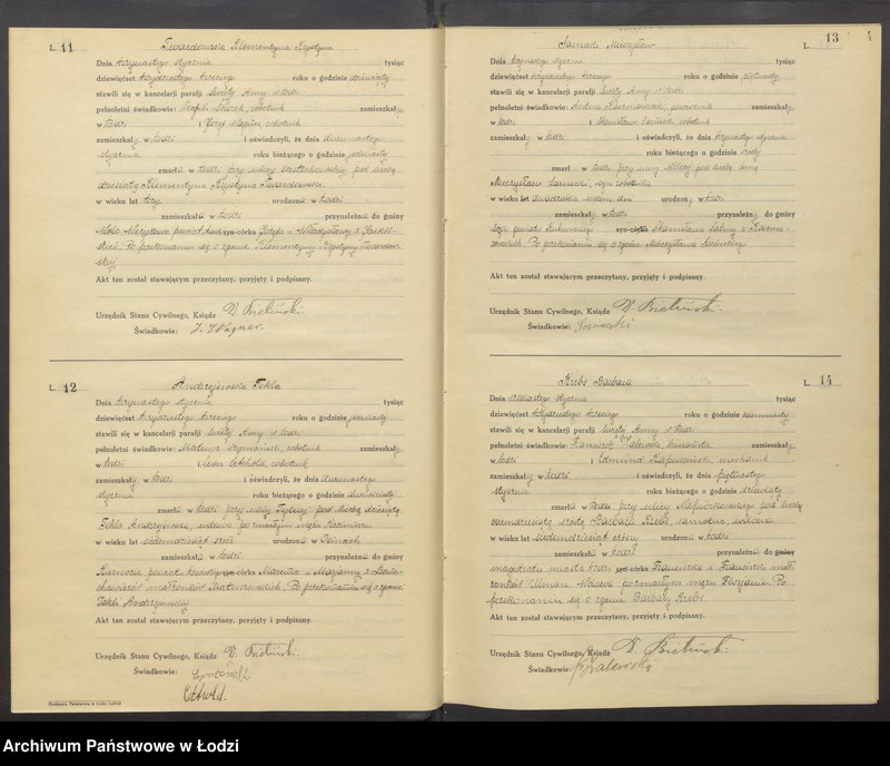 Obraz 6 z jednostki "Akta zgonów"