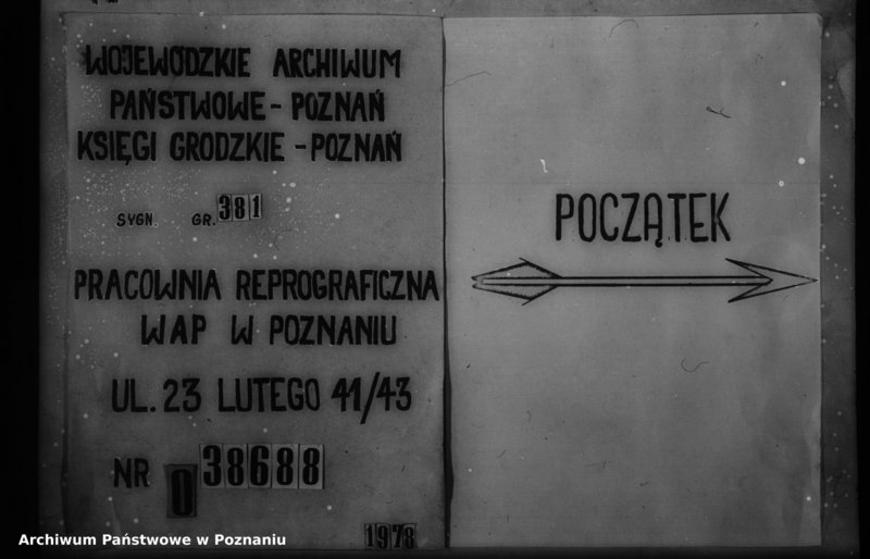 Obraz 1 z jednostki "Inscriptiones, resignationes [protocollon]"