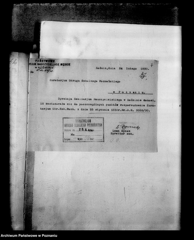 Obraz 11 z jednostki "Państwowe Seminarium Nauczycielskie miasto Koźmin"