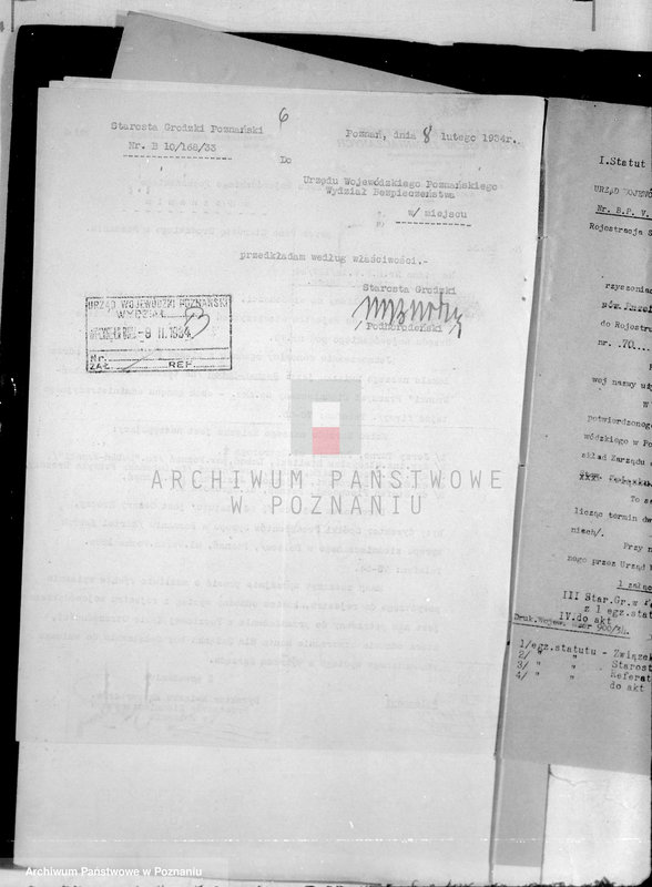 Obraz 10 z jednostki "/Związek Eksporterów Przetworów Ziemniaczanych Poznań/"