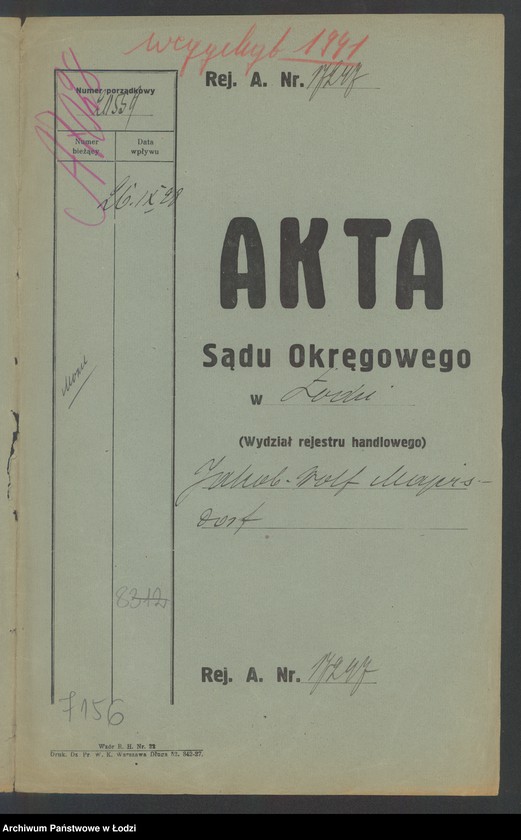 Obraz 2 z jednostki "Jakób Wolf Majersdorf- sprzedaż cukierków i czekolady"