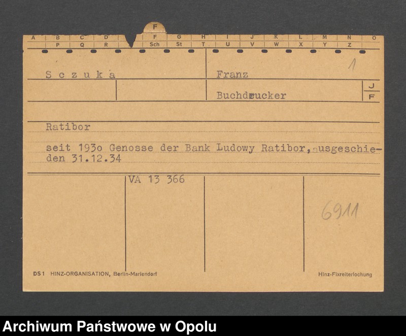 Obraz 3 z jednostki "[Sczuka Franz, Ratibor]"