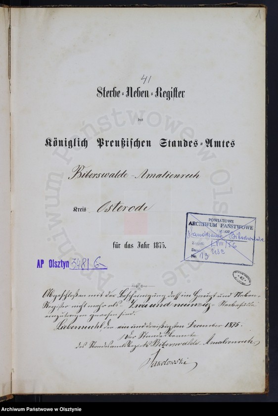 image.from.unit.number "Sterbe-Nebne-Register Nr 1 - 92"