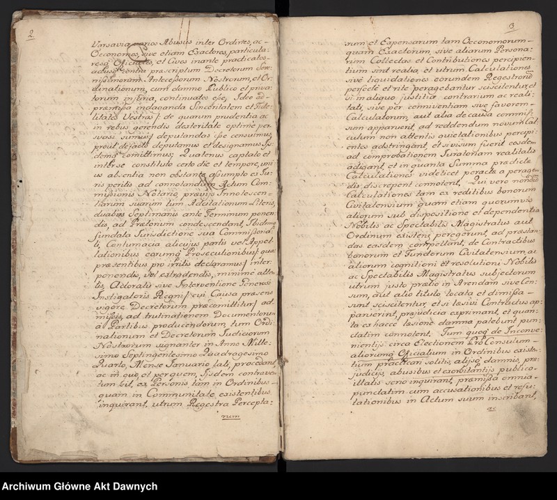Obraz z jednostki "Actus commissionis Sacrae Regiae Maiestatis boni ordinis"