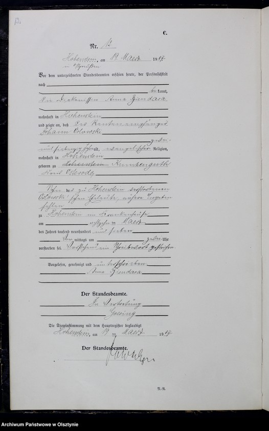 image.from.unit.number "Sterbe-Neben-Register Nr 1 - 54"