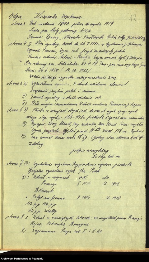 Obraz 19 z jednostki "Ostrzeszów, powiat Kępno - akta koła."