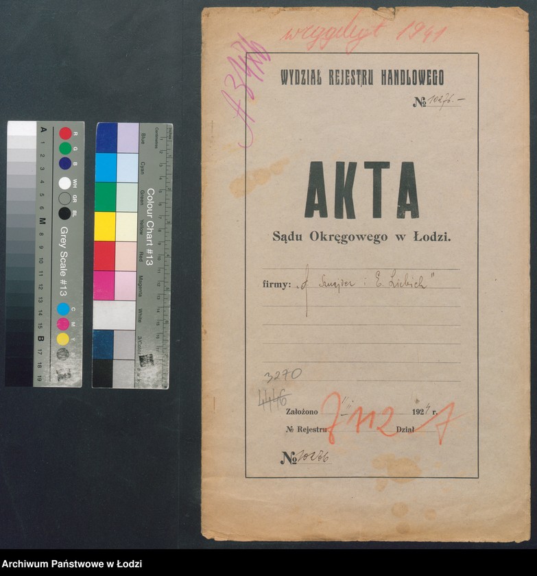 Obraz 2 z jednostki "A. Sznajder i E. Liebiech – sklep galanteryjny"