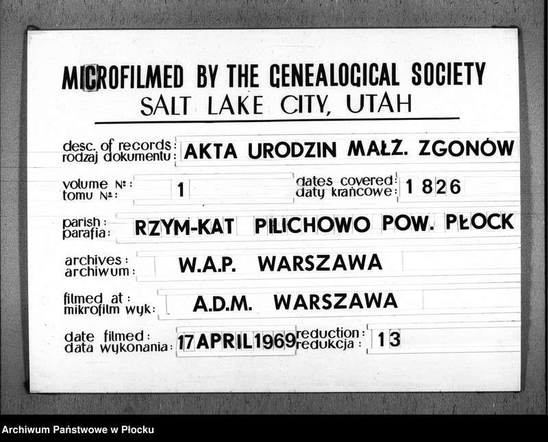 image.from.unit.number "Akta urodzeń, małżeństw i zgonów"
