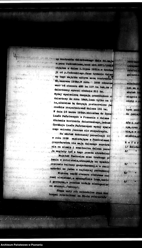 Obraz 7 z jednostki "Parcelacja majątku państwowego Pawłowice"