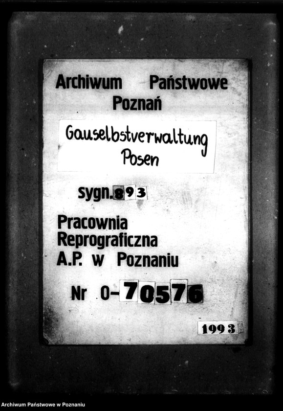 Obraz 20 z jednostki "Schriftwechsel mit der Deutsche Arbeiters Front [Korespondencja w sprawie zbiorowego żywienia]."