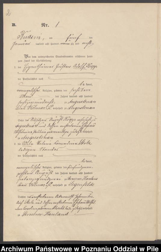 image.from.unit.number "Księga małżeństw"