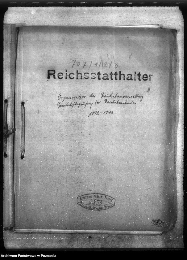 Obraz 4 z jednostki "Organisation der Reichsbauverwaltung. Geschäftsprüfung der Reichsbauämter"