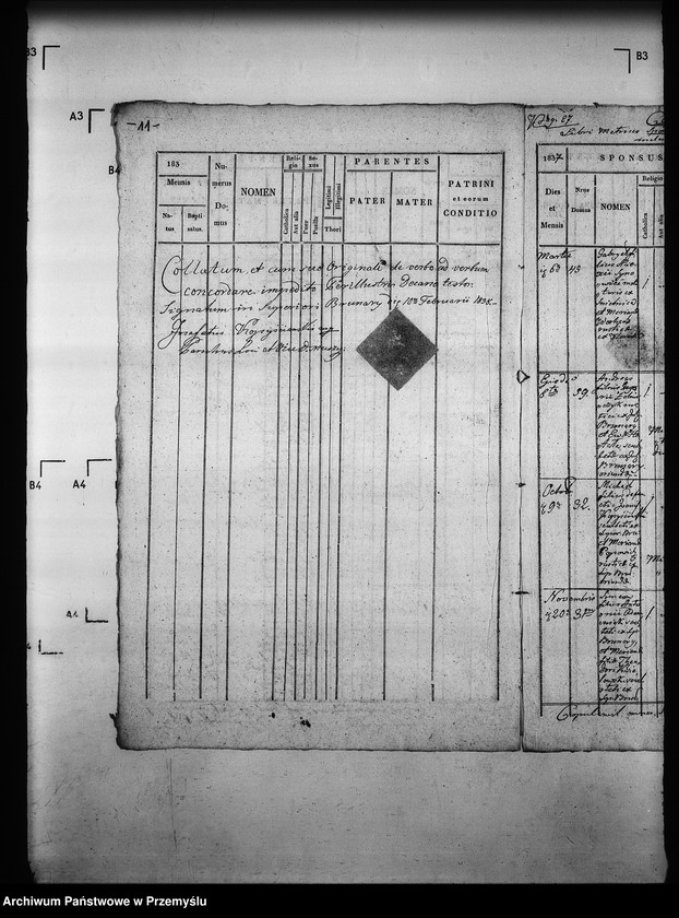 Obraz 15 z jednostki "[Kopie ksiąg metrykalnych parafii Brunary Wyżne z filiami Brunary Niżne, Czarna, Jaszkowa (dekanat Grybów)]"