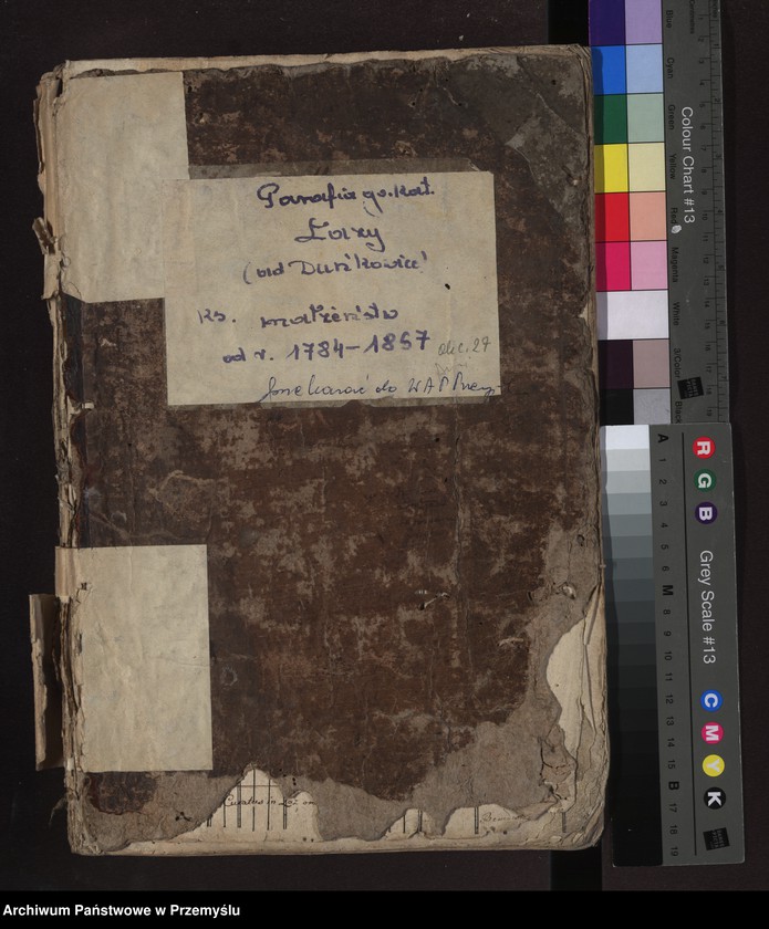 image.from.unit.number "Księga metrykalna zaślubionych: Łazy, Duńkowice"