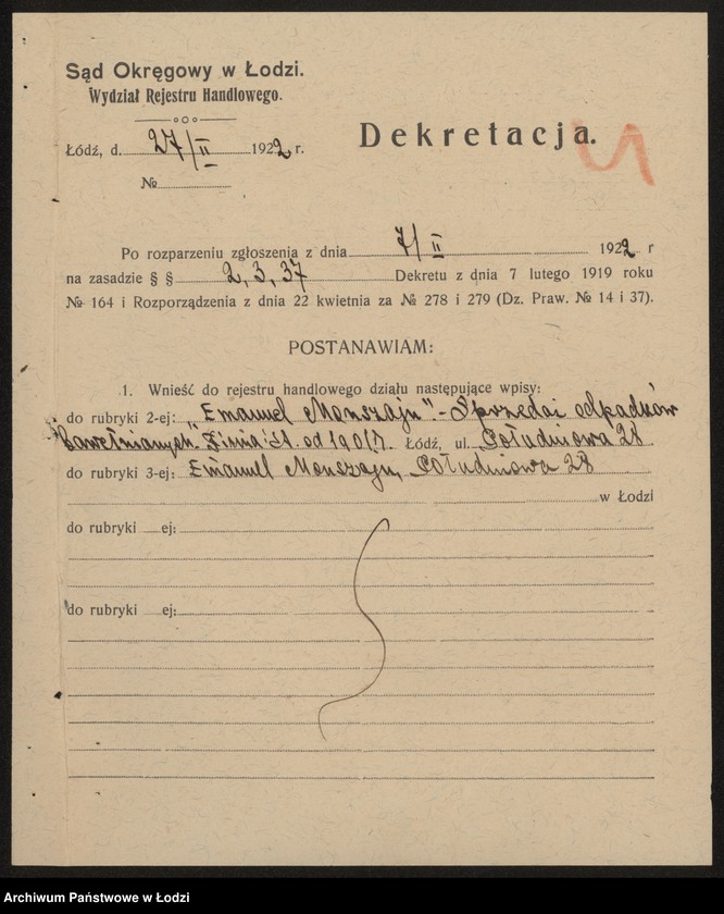 Obraz 6 z jednostki "Emanuel Monszajn- sprzedaż odpadków"