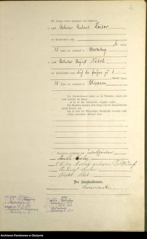 image.from.unit.number "Heirats-Haupt-Register Nr 1 - 47"