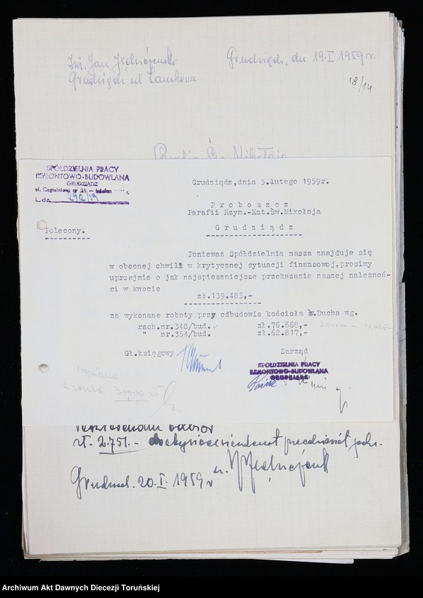 image.from.unit.number "Odbudowa kościoła pw. Świętego Ducha w Grudziądzu"