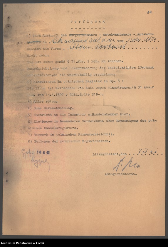 Obraz 16 z jednostki "Abram Lewkowicz- sprzedaż manufaktury"