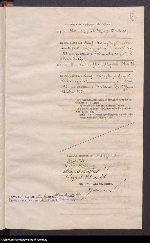 image.from.unit.number "Heirats-Haupt-Register Breslau IV 1912 Band 2"