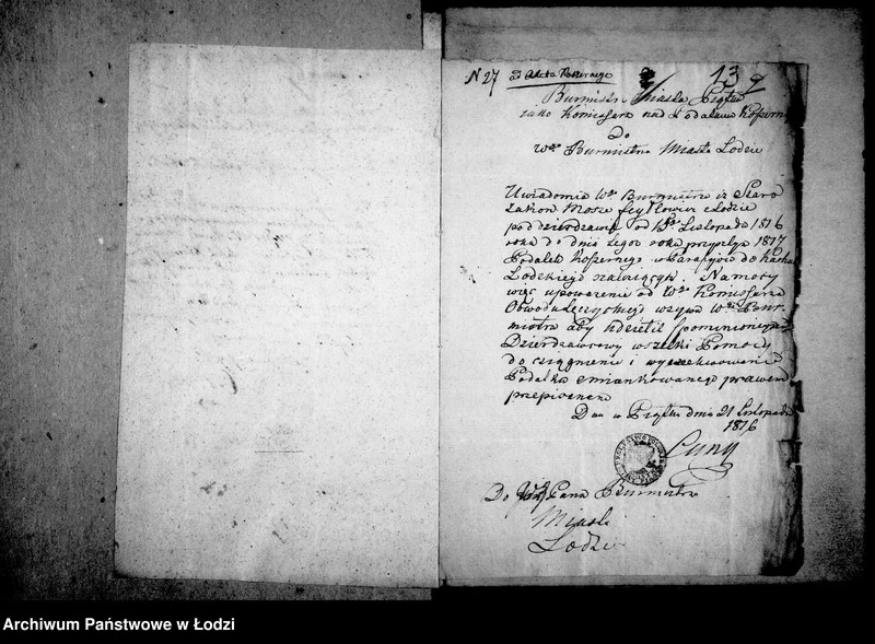 Obraz 12 z jednostki "Akta tyczące się podatku koszernego"