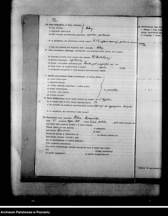 Obraz 16 z jednostki "Szkoła Powszechna- Skokowo, powiat Koźmin"