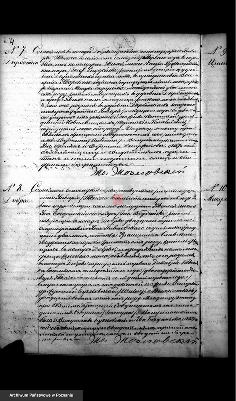 Obraz 5 z jednostki "Księga urodzeń, małżeństw, zgonów"