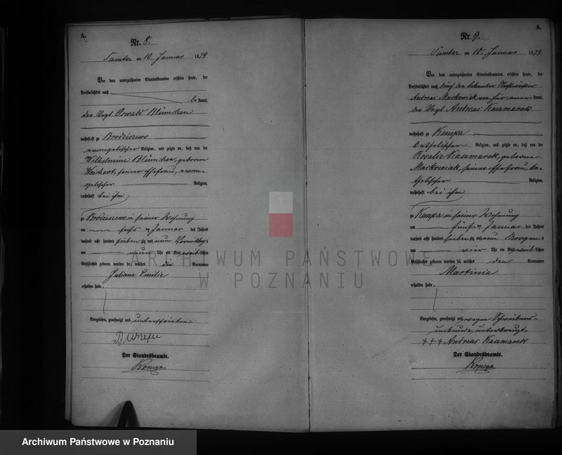 Obraz 7 z jednostki "Księga urodzeń"