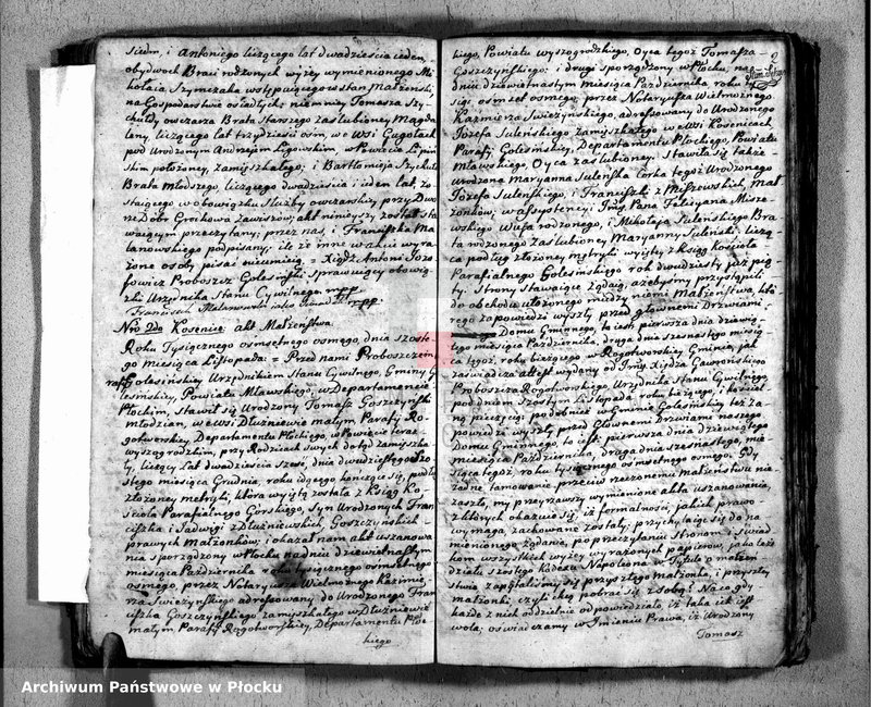 image.from.unit.number "Akta urodzeń, zapowiedzi, małżeństw i zgonów"