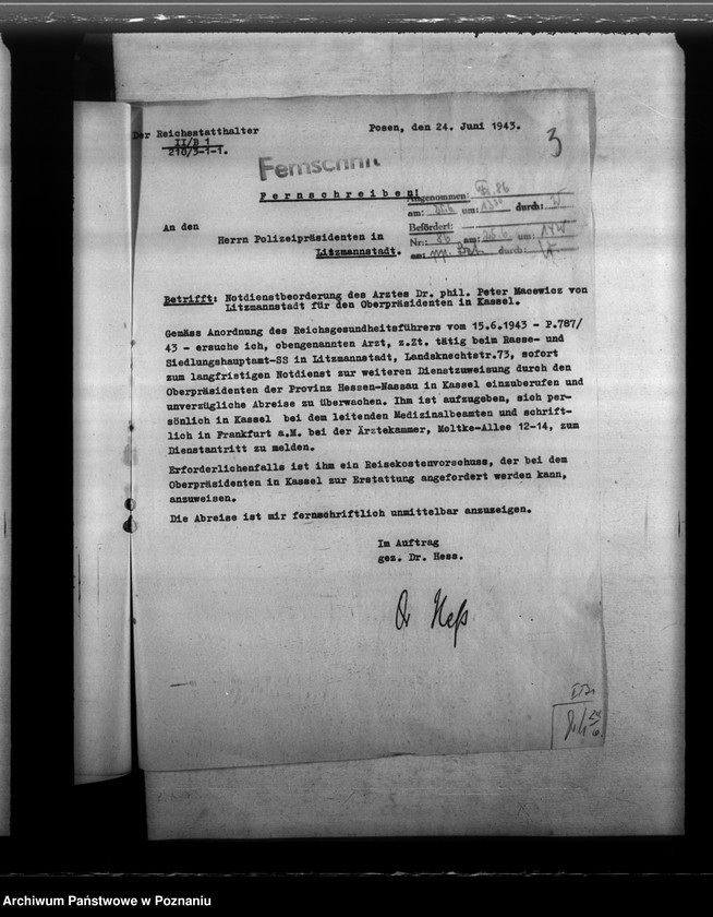 Obraz 7 z jednostki "Notdienstverpflichtung der Ärzte"