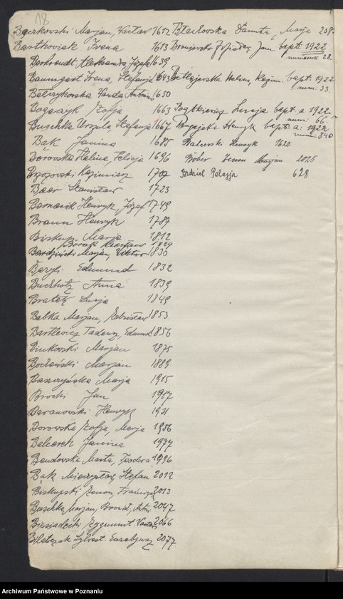 Obraz 13 z jednostki "Indeks urodzeń"