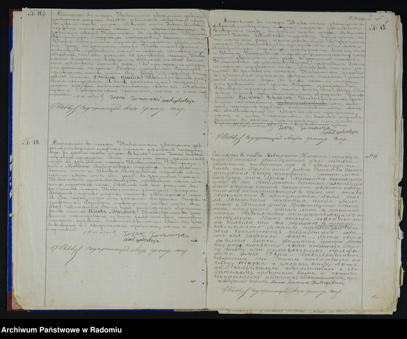 Obraz 8 z jednostki "[Duplikat akt urodzonych i zmarłych (N 1-16, 29-32) Okręgu Bóżniczego Nowe Miasto n/Pilicą za 1904 r.]"
