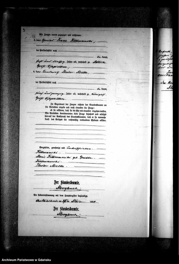 Obraz 7 z jednostki "Księga małżeństw"