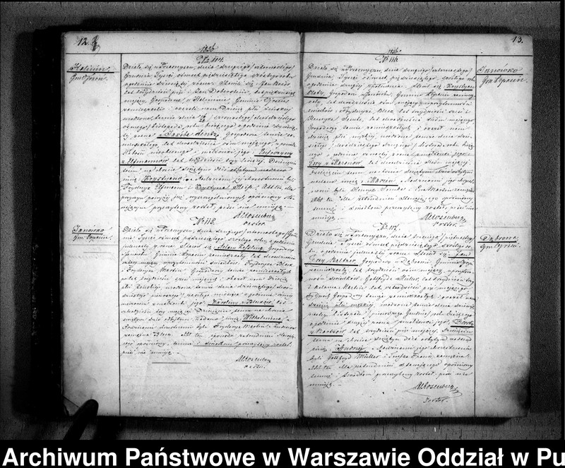 image.from.unit.number "Akta urodzeń, małżeństw i zgonów"