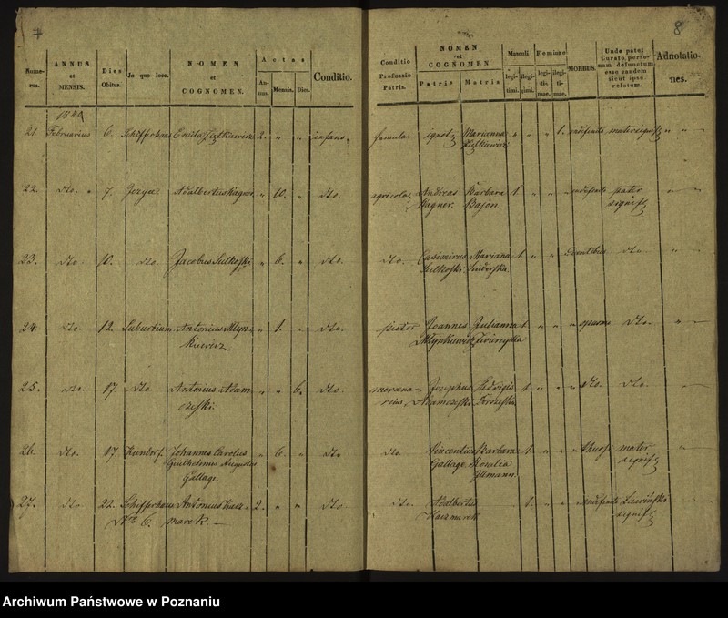 Obraz 7 z jednostki "Księga zgonów"