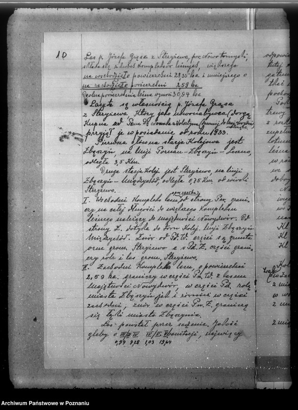 Obraz 15 z jednostki "Program gospodarczy lasu Strzyżewo w powiecie nowotomyskim 1934-1944"