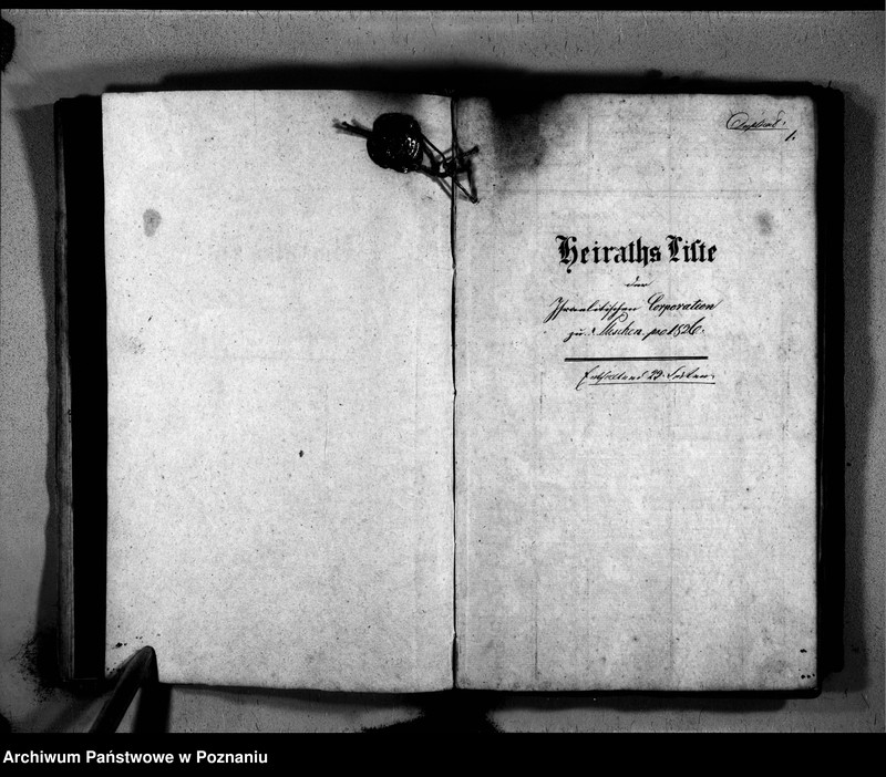Obraz 9 z jednostki "Heiratsregister"