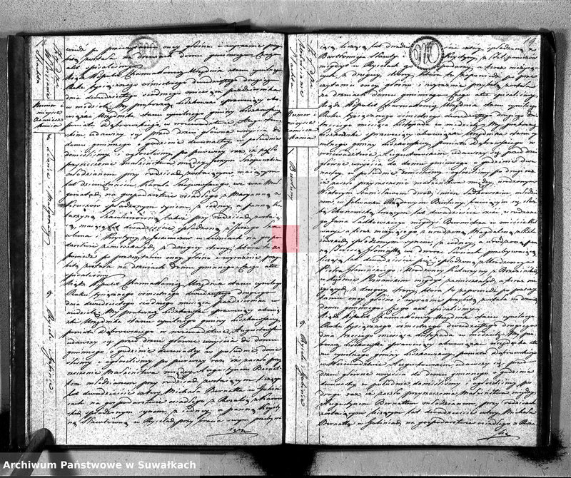 image.from.unit.number "Księga Aktów Zaślubionych Urzędnika Stanu Cywilnego Gminy Liszkowskiey od 1- go stycznia 1822 roku"
