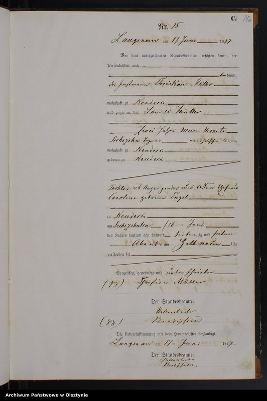 image.from.unit.number "Sterbe-Neben-Register Nr 1 - 26"