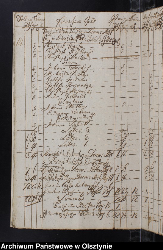 image.from.unit.number "Jahr Kirchen Rechnung aller Einnahme und Ausgabe, wie auch Bau-Rechnung /2 egz./"