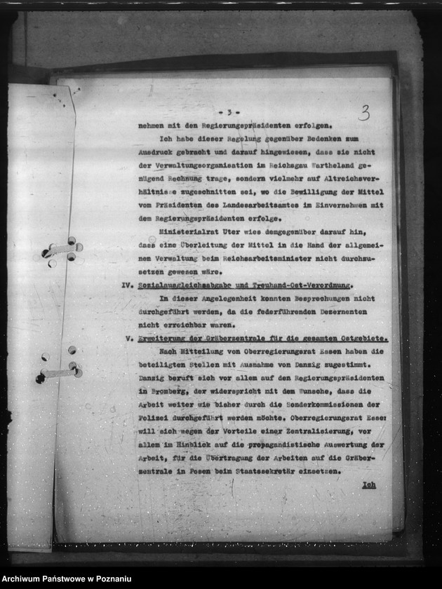 Obraz 7 z jednostki "Zarządzenia i sprawozdania w sprawie wykorzystania kredytów na umocnienie niemczyzny nad granicami państwa"