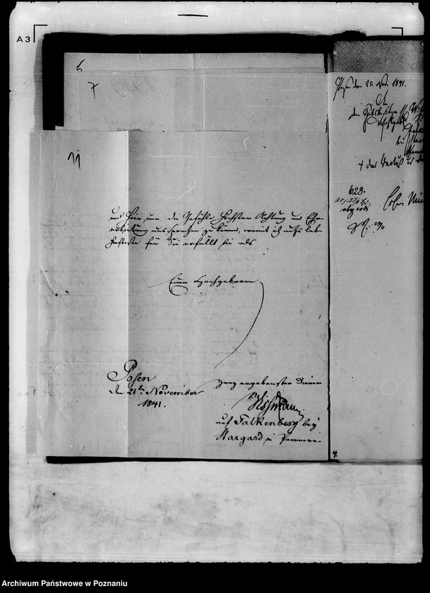 Obraz 16 z jednostki "Die der Witwe des verstorbenen Regierungspräsidenten Wissmann zu Bromberg bewilligte Pension und Kinderziehungsgelder."