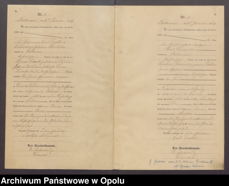 Obraz z jednostki "Chróścina urodzenia rok 1887"