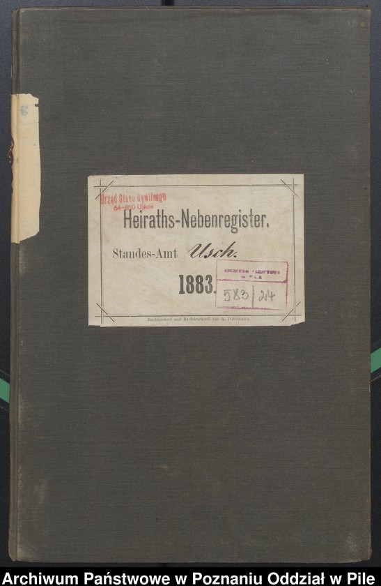 Obraz 2 z jednostki "Księga małżeństw"