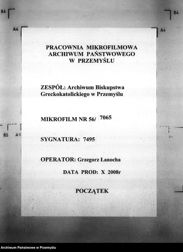 image.from.unit.number "[Kopie ksiąg metrykalnych parafii Pełniatycze z filiami Cząstkowice, Czelatyce, Roźwienica, Rożniatów, Rudołowice, Wola Roźwienicka (dekanat Pruchnik)]"