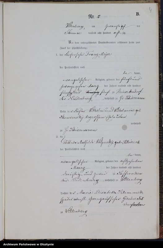 image.from.unit.number "Heiraths-Neben-Register Nr 1 - 32"