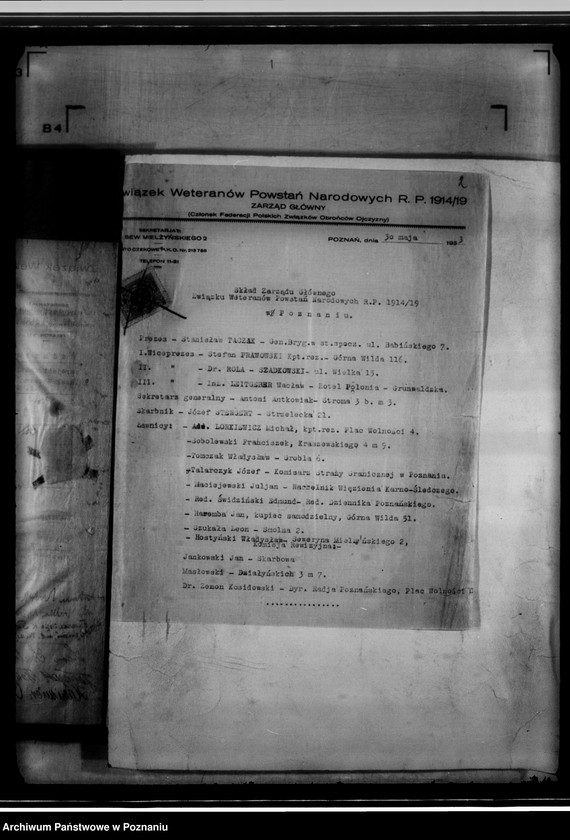 Obraz 6 z jednostki "/Związek Weteranów Powstań Narodowych/"