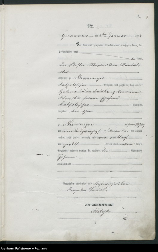 Obraz 6 z jednostki "Księga urodzeń"