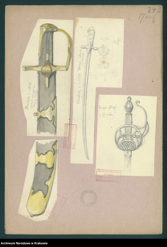 image.from.collection.number "Militaria, mundury i elementy uzbrojenia w zbiorze Zygmunta Glogera"