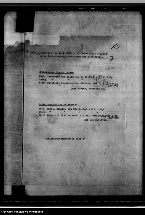 Obraz 17 z jednostki "Ergänzungsprüfungen in Latein"